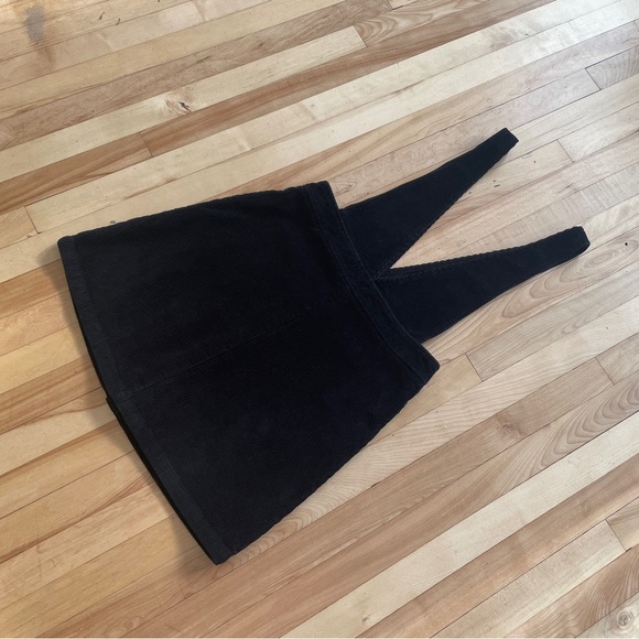 La petite étoile Paris Black Corduroy Mini Skirt Jumper - Sz 1 - Picture 8 of 16